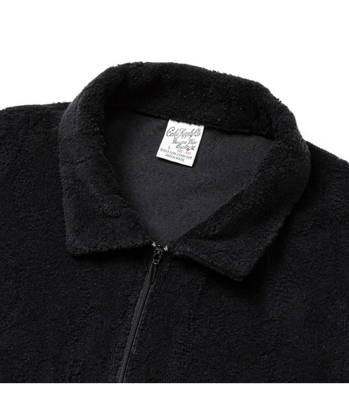 セール】SNAKE PATTERN JACQUARD PILE POLO（ポロシャツ）｜CALEE