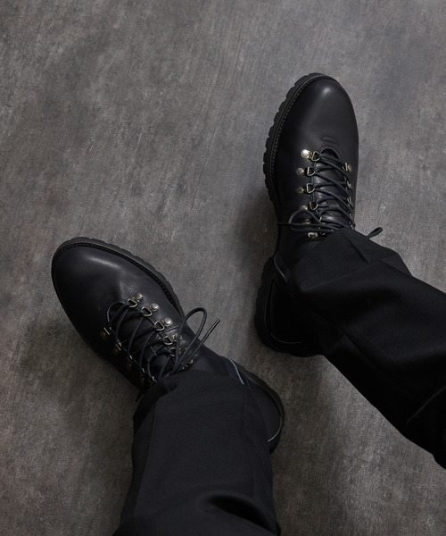 美品 PADRONE パドローネ ネイビースエード トレッキングブーツ 41 革靴 レースアップ スリッポン PADRONEのフリマアイテム一覧