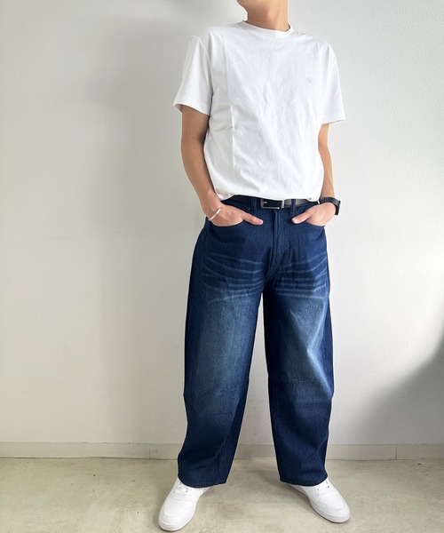 Calvin Klein Jeans（カルヴァンクラインジーンズ）の「CALVIN KLEIN JEANS カルバンクラインジーンズ HEAVY REGULAR TEE ヘビーウェイト レギュラーフィット ショートスリーブTシャツ（Tシャツ/カットソー・メンズ・ホワイト/ブラック・M/L/XL）」の12枚目の写真