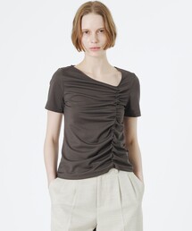 tシャツ アシメネックトップス レディース 楽天市場】アシメネックカットソー（Tシャツ・カットソー