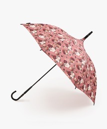 花柄プリント雨傘(長傘)