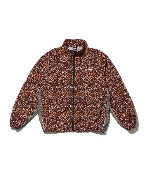 FIRST DOWN(ファーストダウン)の「FIRST DOWN TASLAN NYLON TRACK JACKET(ファーストダウン タスランナイロン トラックジャケット)(ナイロンジャケット・メンズ・ネイビー/レオパード/ブラック・LARGE/X-LARGE/MEDIUM)」の3枚目の写真