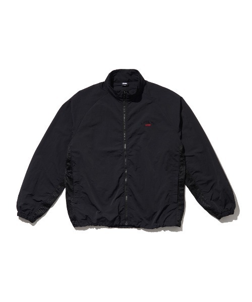 FIRST DOWN(ファーストダウン)の「FIRST DOWN TASLAN NYLON TRACK JACKET(ファーストダウン タスランナイロン トラックジャケット)(ナイロンジャケット・メンズ・ネイビー/レオパード/ブラック・LARGE/X-LARGE/MEDIUM)」の2枚目の写真