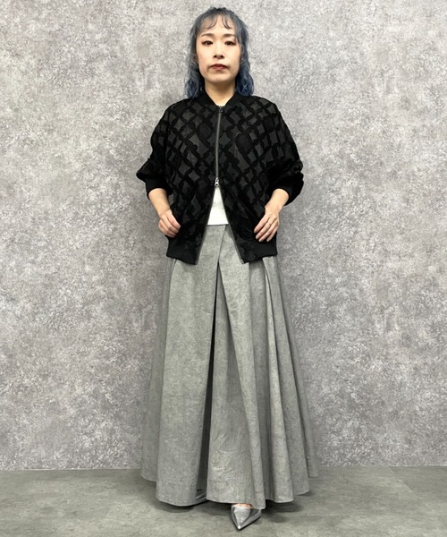 GEVS.（ジェイヴィス）の「ロゴプリントテレコキャミソール＜大きいサイズ有＞GEVS.（キャミソール・レディース・オートミール/杢グレー・LL/3L/4L/5L/M/L）」の19枚目の写真