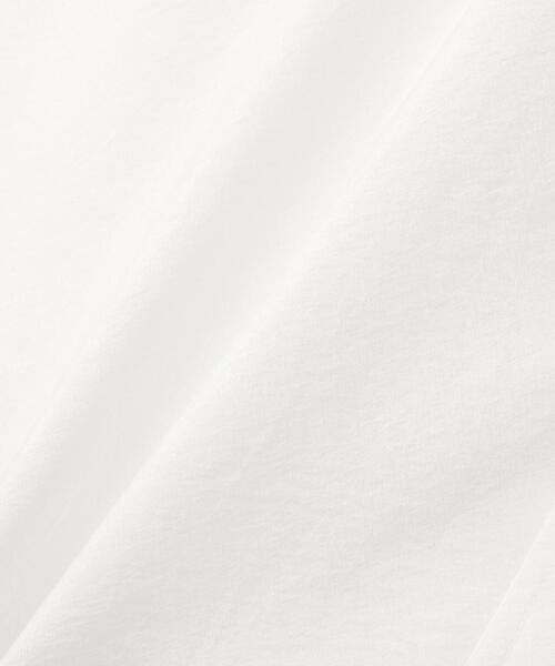 Toironier(トワロニエ)の「Toironier/トワロニエ/Dyed Ventilation SH(Tシャツ/カットソー・メンズ・ホワイト/シルバー・F)」の6枚目の写真