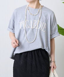 Jena espace merveilleux | ロゴ入りシルケットカットソー(Tシャツ/カットソー)