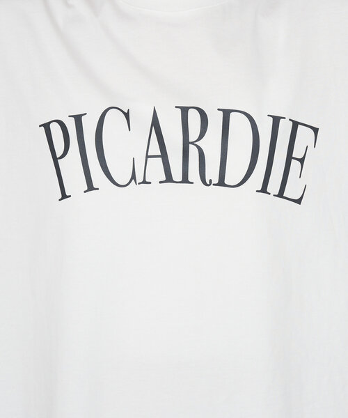 Jena espace merveilleux（ジェナ　エスパスメルヴェイユ）の「ロゴ入りシルケットカットソー（Tシャツ/カットソー・レディース・グレー/ブラック/オフホワイト・FREE）」の17枚目の写真