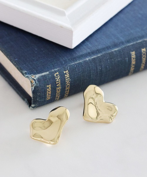 LEPSIM（レプシィム）の「ステンレスボリュームピアス　328057（ピアス（両耳用）・レディース・ゴールド/シルバー/シルバー系その他・ONE SIZE）」の3枚目の写真