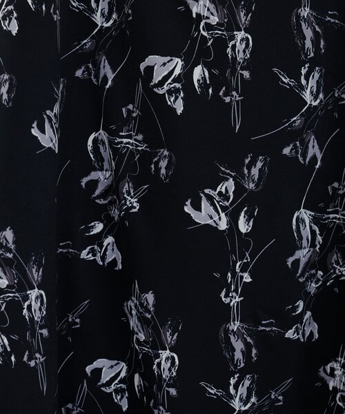 natural couture（ナチュラルクチュール）の「アートフラワーハイウエストフレアスカート（スカート・レディース・ブラック系その他/イエロー系その他/ホワイト系その他・FREE）」の15枚目の写真