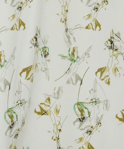 natural couture（ナチュラルクチュール）の「アートフラワーハイウエストフレアスカート（スカート・レディース・ブラック系その他/イエロー系その他/ホワイト系その他・FREE）」の20枚目の写真