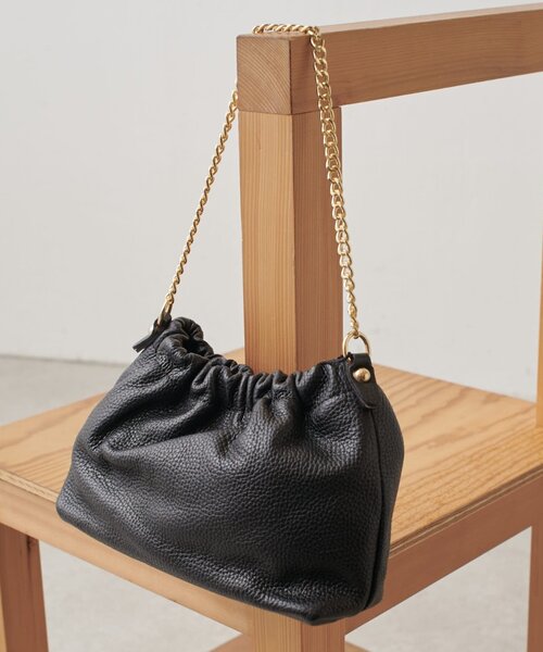 Lui's（ルイス）の「MILLELA FIRENZE チェーンショルダーバッグ（ショルダーバッグ・レディース・ブラウン/ブラック/ホワイト系その他・FREE）」の13枚目の写真