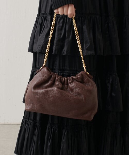 Lui's（ルイス）の「MILLELA FIRENZE チェーンショルダーバッグ（ショルダーバッグ・レディース・ブラウン/ブラック/ホワイト系その他・FREE）」の17枚目の写真