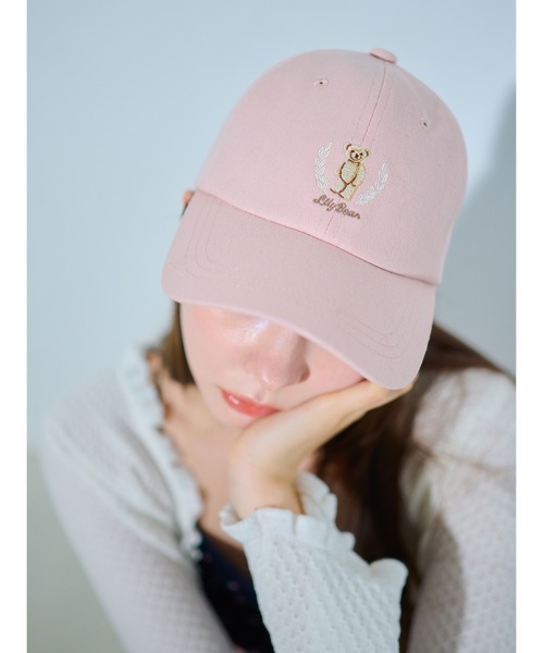 LILY BROWN Lily Bearパーカー ピンク LILY BROWN (セール30%OFF) Lily Brown /リリーブラウン Bear