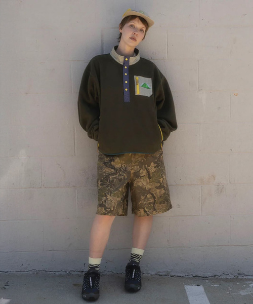 BRAIN DEAD(ブレインデット)の「BRAIN DEAD / ブレインデッド TWILL CLIMBER SHORT(その他パンツ・メンズ・イエロー系その他/カーキ・SMALL/MEDIUM)」の10枚目の写真
