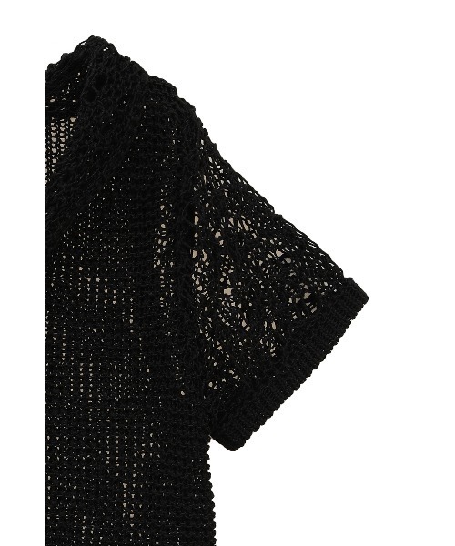 セール】CROPPED CROCHET KNIT TOPS（ニット/セーター）｜CLANE