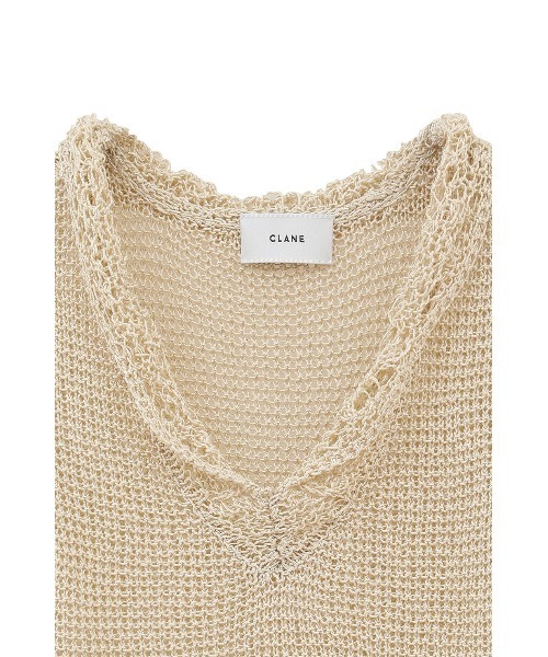セール】CROPPED CROCHET KNIT TOPS(ニット/セーター)|CLANE セール】CROPPED CROCHET KNIT TOPS(ニット/セーター)|CLANE