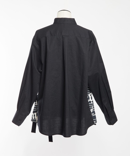 gomme（ゴム）の「モーツァルトスコアＰ　ギャザーブラウス（シャツ/ブラウス・レディース・ブラック/ホワイト・MEDIUM）」の12枚目の写真