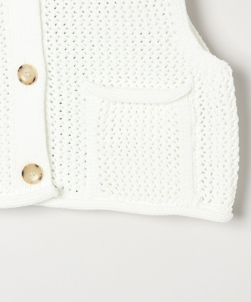 JEANASIS(ジーナシス)の「【eL】3G Compact Vest/329207(ベスト・レディース・ネイビー/ホワイト/ブラウン・FREE)」の19枚目の写真