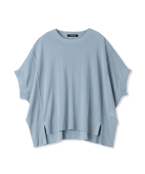 LAUTREAMONT（ロートレアモン）の「【WEB限定】リネンライクシアーニット≪手洗い可能≫（ニット/セーター・レディース・グリーン/ブルー/ピンク/イエロー/ネイビー/ブラウン/ブラック/パープル/ベージュ/ホワイト・9号）」の20枚目の写真