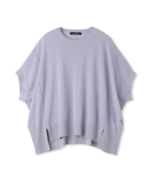 LAUTREAMONT（ロートレアモン）の「【WEB限定】リネンライクシアーニット≪手洗い可能≫（ニット/セーター・レディース・グリーン/ブルー/ピンク/イエロー/ネイビー/ブラウン/ブラック/パープル/ベージュ/ホワイト・9号）」の19枚目の写真