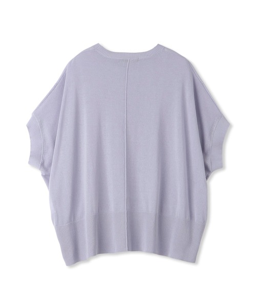 LAUTREAMONT（ロートレアモン）の「【WEB限定】リネンライクシアーニット≪手洗い可能≫（ニット/セーター・レディース・グリーン/ブルー/ピンク/イエロー/ネイビー/ブラウン/ブラック/パープル/ベージュ/ホワイト・9号）」の18枚目の写真