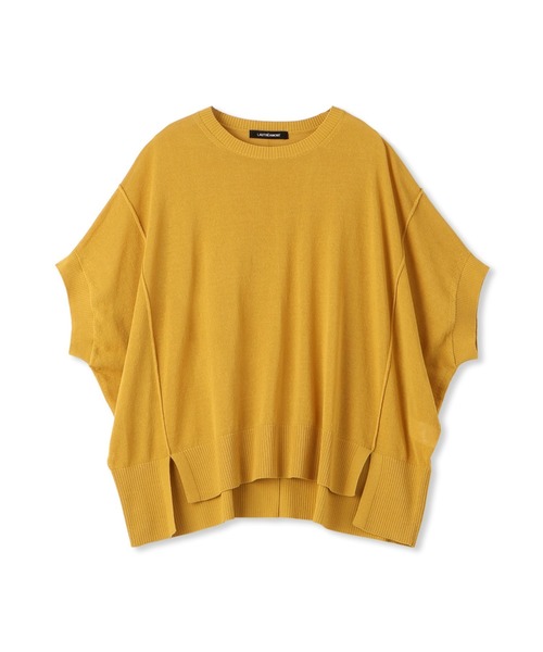 LAUTREAMONT（ロートレアモン）の「【WEB限定】リネンライクシアーニット≪手洗い可能≫（ニット/セーター・レディース・グリーン/ブルー/ピンク/イエロー/ネイビー/ブラウン/ブラック/パープル/ベージュ/ホワイト・9号）」の13枚目の写真