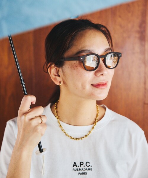 FREAK'S STORE（フリークスストア）の「OLA VISTA eyewear 2025 UVカット ファッション用グラス（サングラス・メンズ・ブラウン/ブルー/ブラウン系その他/ブラック/ライトグレー・ONE SIZE）」の22枚目の写真