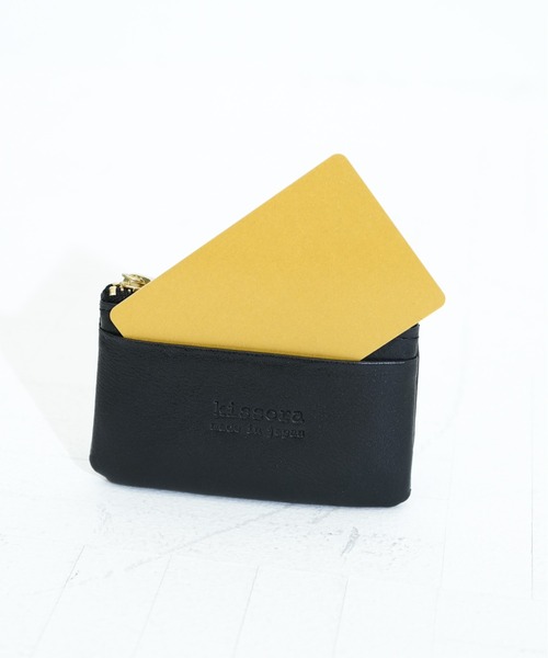 kissora（キソラ）の「【kissora/キソラ】 日本製 本革 小物入れ ブリリオ コインケース（L）（コインケース・レディース・ブラック/オリーブ/ブラウン/レッド/ネイビー・FREE）」の16枚目の写真