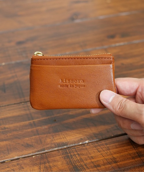 kissora（キソラ）の「【kissora/キソラ】 日本製 本革 小物入れ ブリリオ コインケース（L）（コインケース・レディース・ブラック/オリーブ/ブラウン/レッド/ネイビー・FREE）」の13枚目の写真
