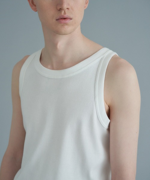 onegravity(ワングラビティ)の「onegravity / リブタンクトップ(タンクトップ・メンズ・ブラック/ホワイト・SMALL/MEDIUM/LARGE/X-LARGE)」の12枚目の写真