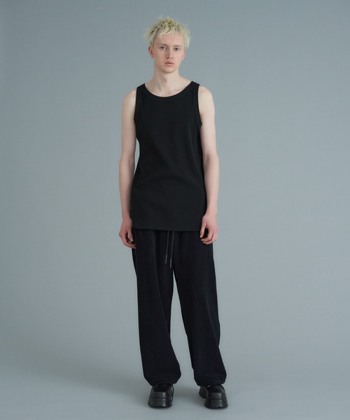 onegravity(ワングラビティ)の「onegravity / リブタンクトップ(タンクトップ・メンズ・ブラック/ホワイト・SMALL/MEDIUM/LARGE/X-LARGE)」の7枚目の写真