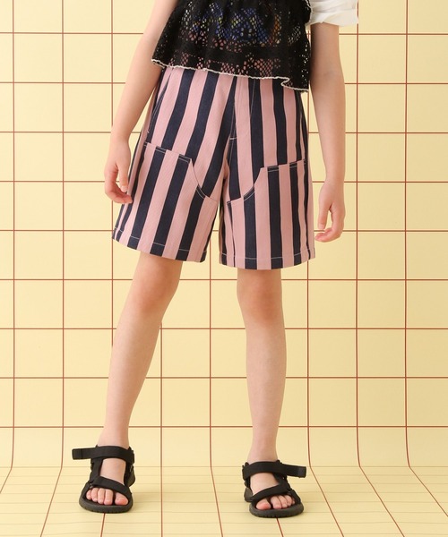 LEPSIM(レプシィム)の「【KIDS】アソートハーフパンツ 492998(その他パンツ・キッズ・ピンク/ブルー・140/120)」の1枚目の写真