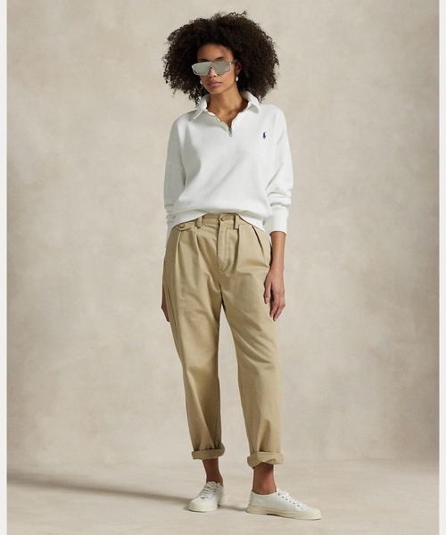 ライトウェイト フリース クォータージップ（その他トップス）｜POLO