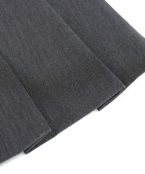 Per sist ence（パーシエンス）の「サイドリボンプリーツミニスカート/インナーパンツ付き（スカート・レディース・グレー/ブラック・LARGE/MEDIUM）」の7枚目の写真