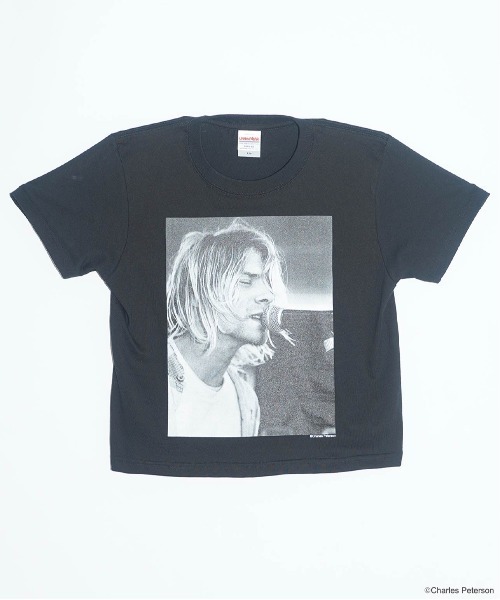 CULTURE SUPPLY（カルチャー サプライ）の「Photo Tee Kurt Cobain２（Tシャツ/カットソー・メンズ・ホワイト/ブラック・MEDIUM/LARGE/X-LARGE/SHORT）」の17枚目の写真