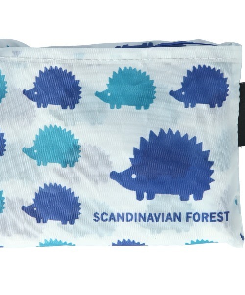 SCANDINAVIAN FOREST(スカンジナビアン・フォレスト)の「スカンジナビアンフォレスト エコバッグ(クラッチバッグ・レディース・レッド/アイボリー・FREE)」の8枚目の写真