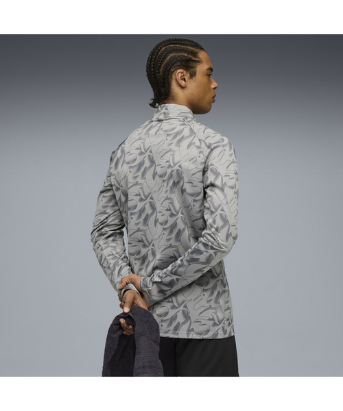 PUMA（プーマ）の「PUMA プーマ メンズ 2025-26 ACミラン プレマッチ クォータジップ トップ（Tシャツ/カットソー・メンズ・ホワイト系その他/ホワイト×レッド・SMALL/X-LARGE/X-SMALL/MEDIUM/LARGE）」の12枚目の写真