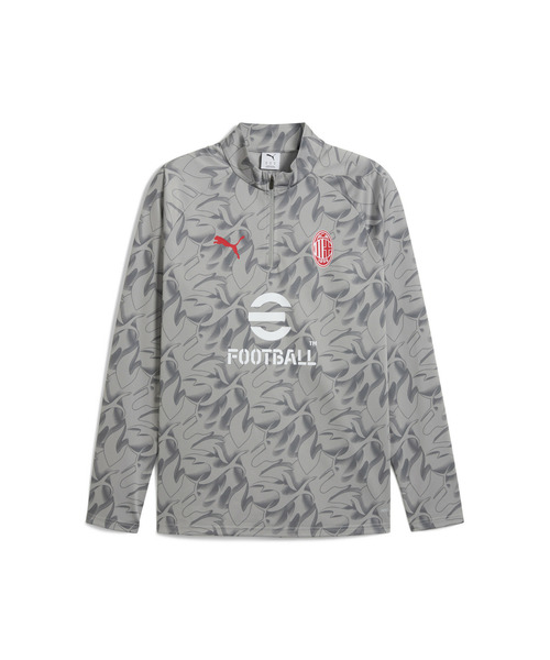 PUMA（プーマ）の「PUMA プーマ メンズ 2025-26 ACミラン プレマッチ クォータジップ トップ（Tシャツ/カットソー・メンズ・ホワイト系その他/ホワイト×レッド・SMALL/X-LARGE/X-SMALL/MEDIUM/LARGE）」の14枚目の写真