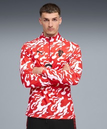 PUMA | PUMA プーマ メンズ 2025-26 ACミラン プレマッチ クォータジップ トップ(Tシャツ/カットソー)