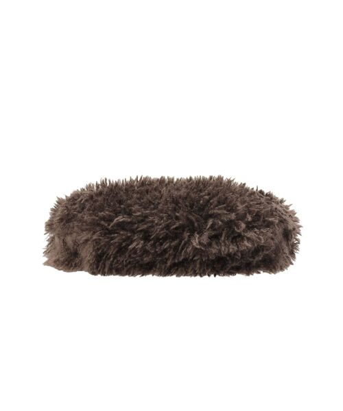 Ungrid(アングリッド)の「フェイクファーラウンドハンドバッグ(ハンドバッグ・レディース・オフホワイト/ブラウン・FREE)」の10枚目の写真