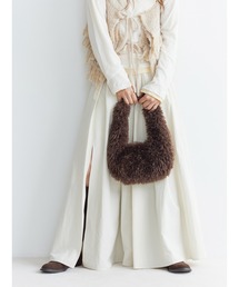 Ungrid | フェイクファーラウンドハンドバッグ(ハンドバッグ)