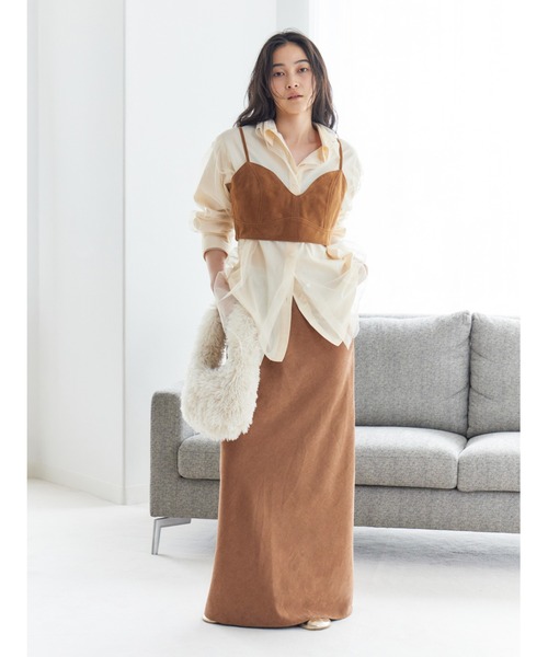 Ungrid(アングリッド)の「フェイクファーラウンドハンドバッグ(ハンドバッグ・レディース・オフホワイト/ブラウン・FREE)」の14枚目の写真