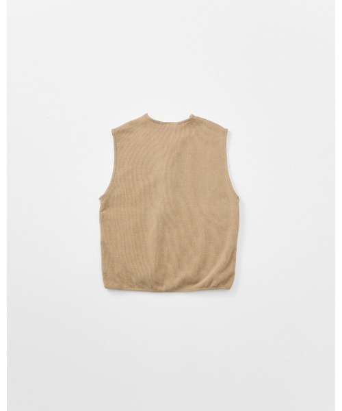 THOUSAND MILE(サウザンドマイル)の「【THOUSAND MILE】KNIT FLEECE ZIP VEST/ニットフリース ジップベスト(ベスト・メンズ・ブラック/ライトベージュ/チャコールグレー・XL/XS/S/M/L)」の4枚目の写真