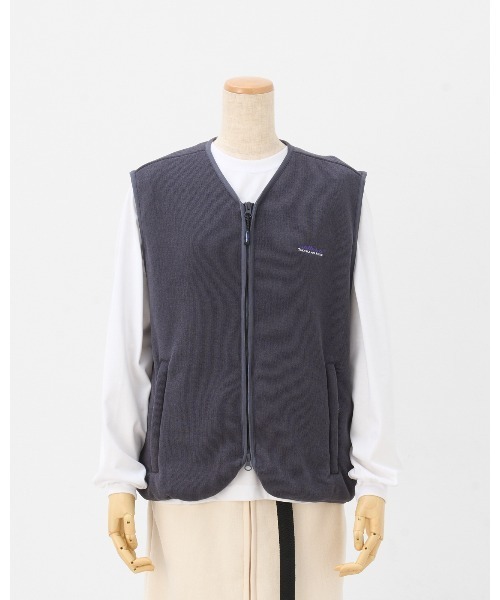 THOUSAND MILE(サウザンドマイル)の「【THOUSAND MILE】KNIT FLEECE ZIP VEST/ニットフリース ジップベスト(ベスト・メンズ・ブラック/ライトベージュ/チャコールグレー・XL/XS/S/M/L)」の12枚目の写真