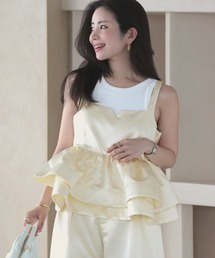 サテンビスチェ