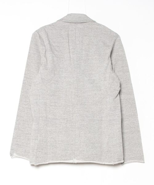 FLISTFIA(フリストフィア)の「FLISTFIA/フリストフィア Jacket Cardigan ジャケット 秋服 冬服(ステンカラーコート・メンズ・ライトグレー・2)」の8枚目の写真