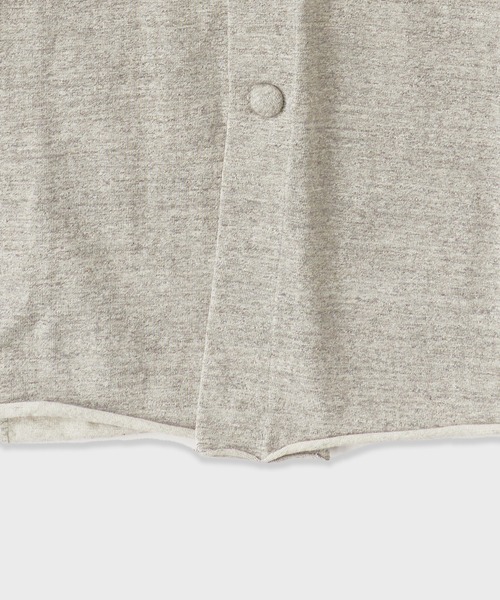 FLISTFIA(フリストフィア)の「FLISTFIA/フリストフィア Jacket Cardigan ジャケット 秋服 冬服(ステンカラーコート・メンズ・ライトグレー・2)」の6枚目の写真