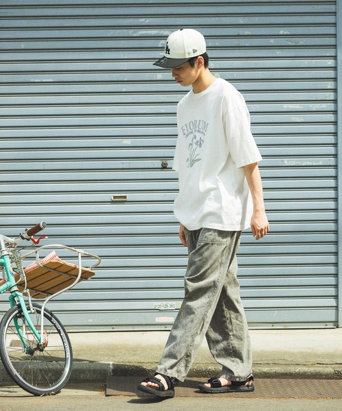 niko and...（ニコアンド）の「アソートモチーフ刺繍Tシャツ（Tシャツ/カットソー・メンズ・チャコール/ネイビー/ホワイト/オフホワイト・MEDIUM/LARGE）」の6枚目の写真