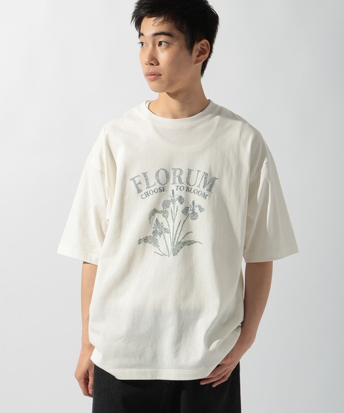 セール】アソートモチーフ刺繍Tシャツ（Tシャツ/カットソー）｜niko