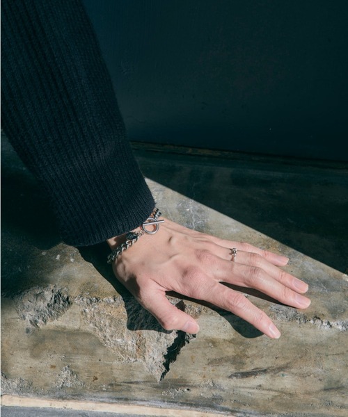 GRAiL(accessories)（グレイル（アクセサリー））の「urban bracelet（ブレスレット・メンズ・シルバー・M size/L size）」の5枚目の写真